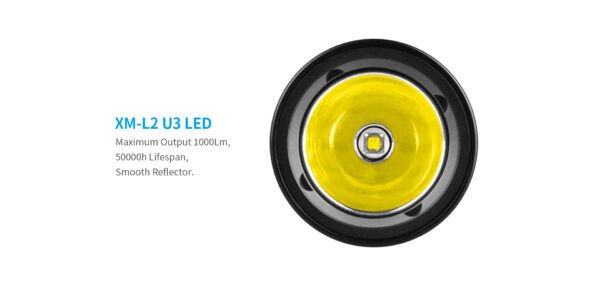 Lampe de plongée XTAR WHALE D26 – 1100 lumens – Image 6