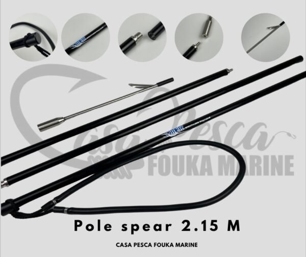 Pôle Spear O.M.E.R Breathless Émotions – 2,15 m