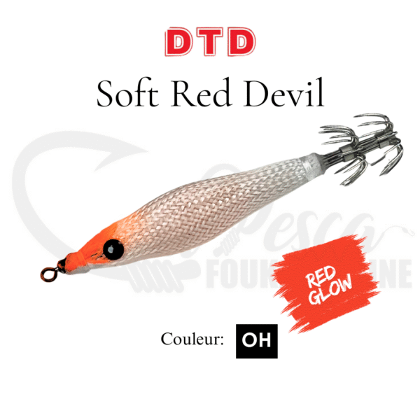 Turlutte DTD SOFT RED DEVIL 1.5