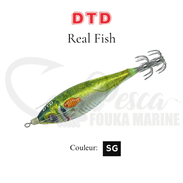 Turlutte DTD REAL FISH 1.5