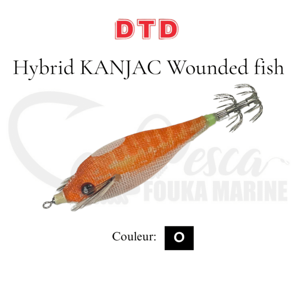 Turlutte HYBRID KANJAC WOUNDED FISH 1.5 – Image 3