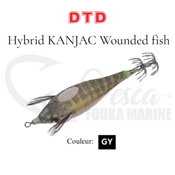 Turlutte HYBRID KANJAC WOUNDED FISH 1.5 – Image 4
