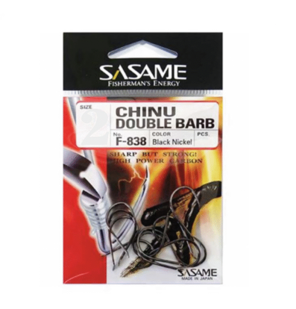 Hameçons Sasame CHINU DOUBLE BARB F-838