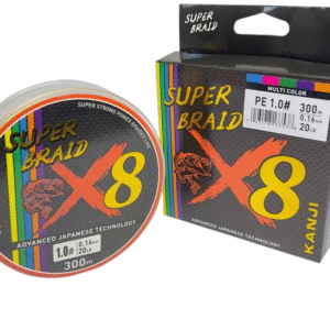 Tresse Kanji SUPER BRAID 300m / 0,16 mm