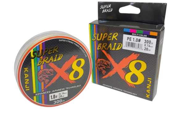 Tresse Kanji SUPER BRAID 300m / 0,16 mm