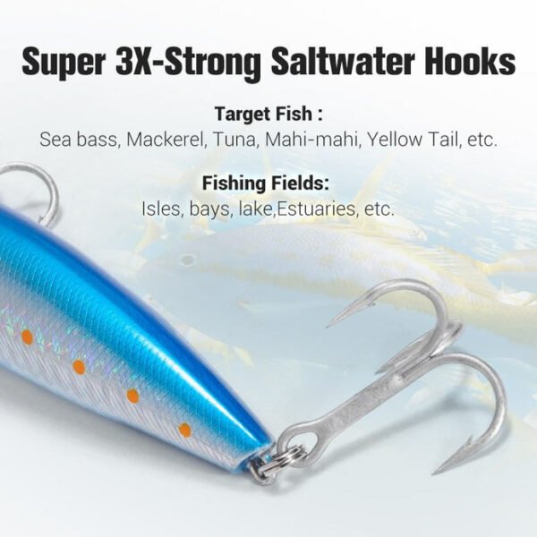 Leurre Noeby MINNOW ROCKY CASTER 135SP – Image 4