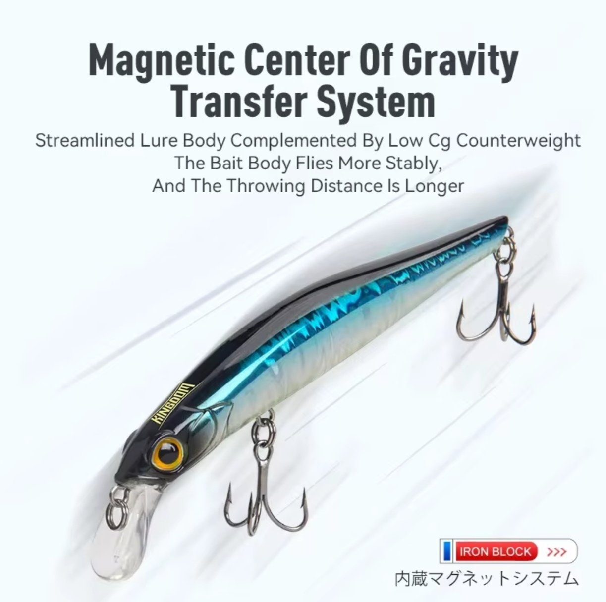 Leurre Kingart 105mm / 18,6g – Image 14