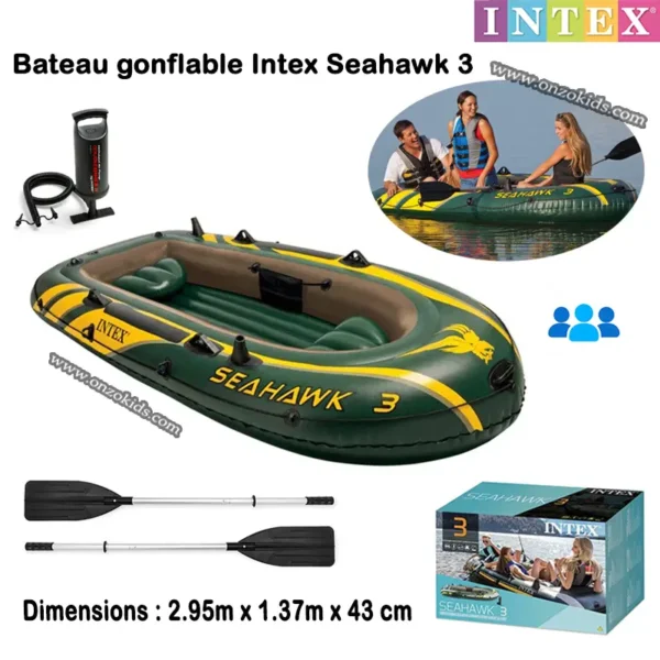 Bâteau Gonflable Intex SEAHAWK 3