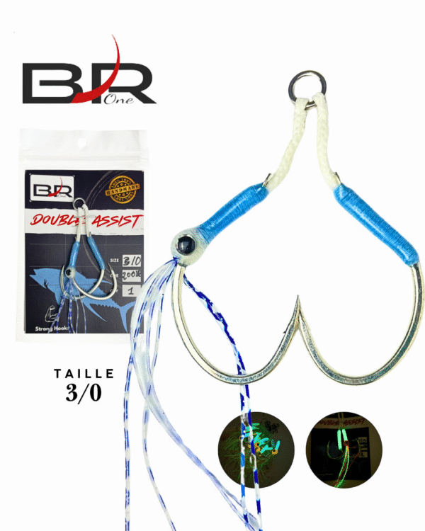 Double Assist Hook BR One 3/0 / 200 lb – Image 7