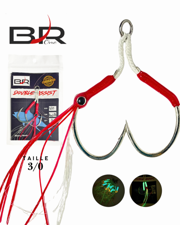Double Assist Hook BR One 3/0 / 200 lb – Image 8