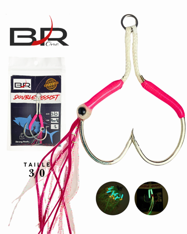 Double Assist Hook BR One 3/0 / 200 lb – Image 4
