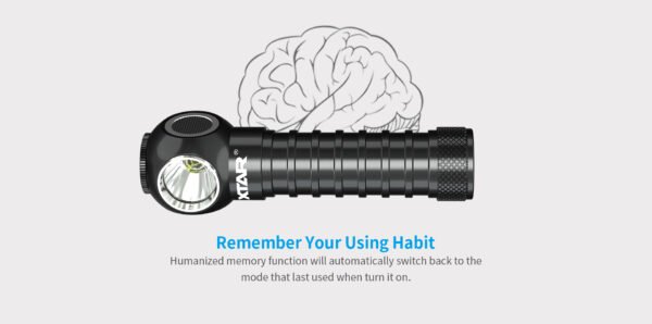 Lampe Torche Xtar H3R – 1000 Lumens – Image 10