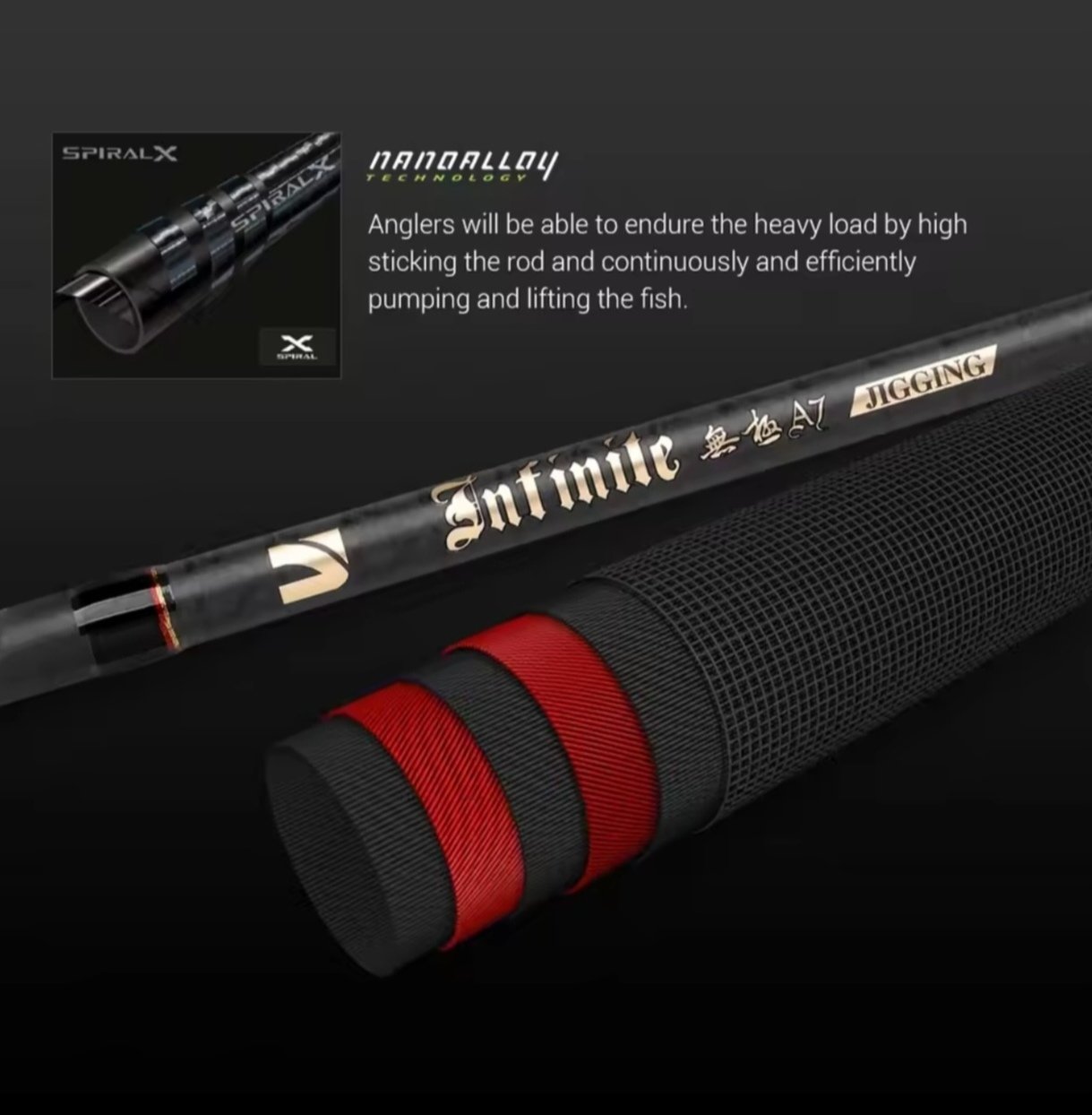 Canne Noeby INFINITE A7 – 1.83m / 200–500g – Image 5