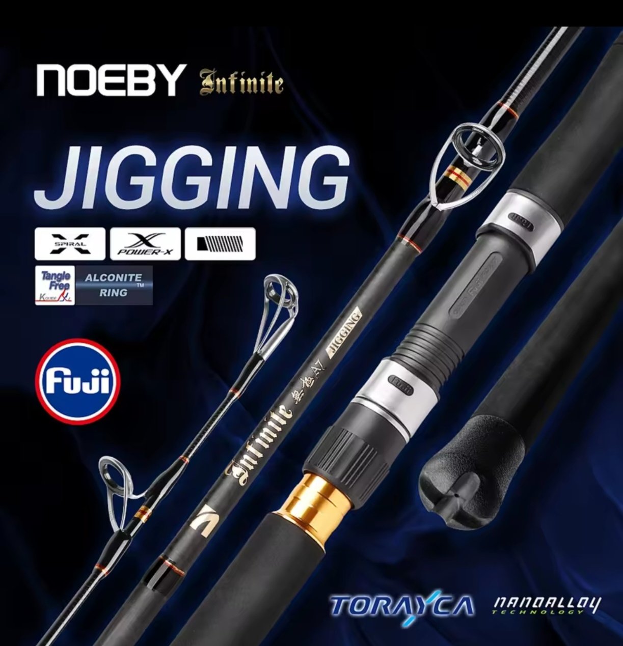 Canne Noeby INFINITE A7 – 1.83m / 200–500g