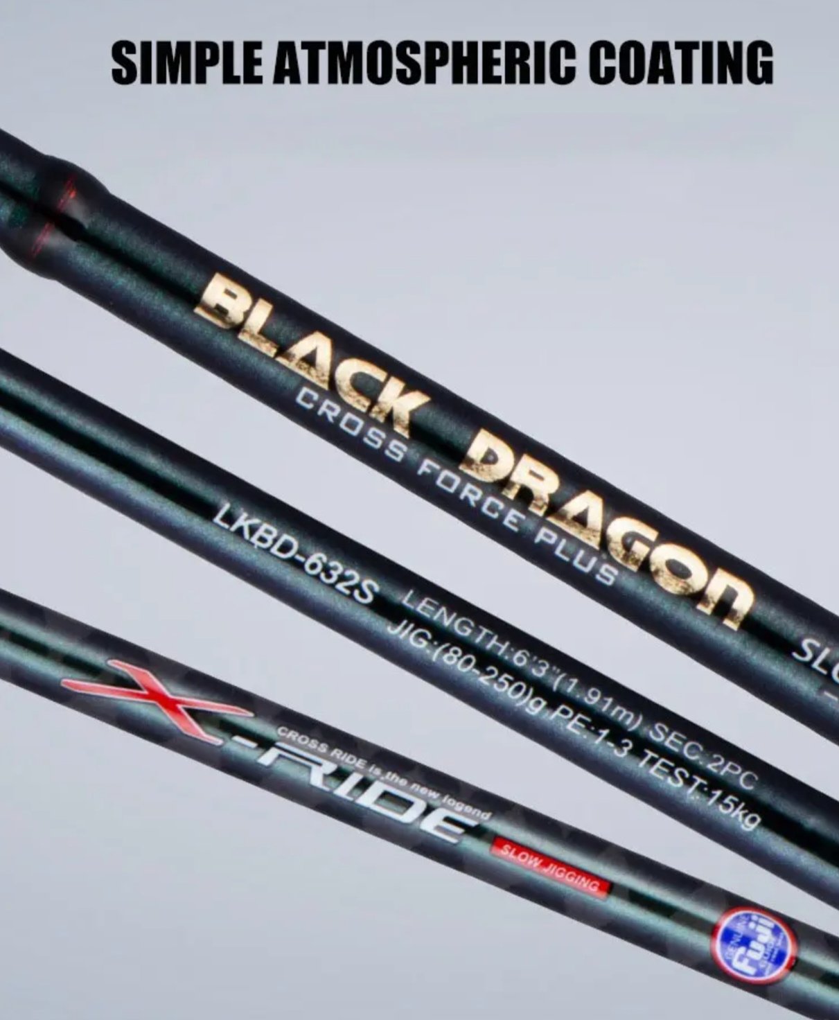 Canne Lurekiller BLACK DRAGON 1.91m / 80-250g – Image 2