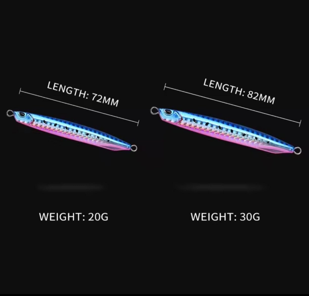 Jig AllBlue DRAGER SSZ 20g /30g /40g /60g – Image 11