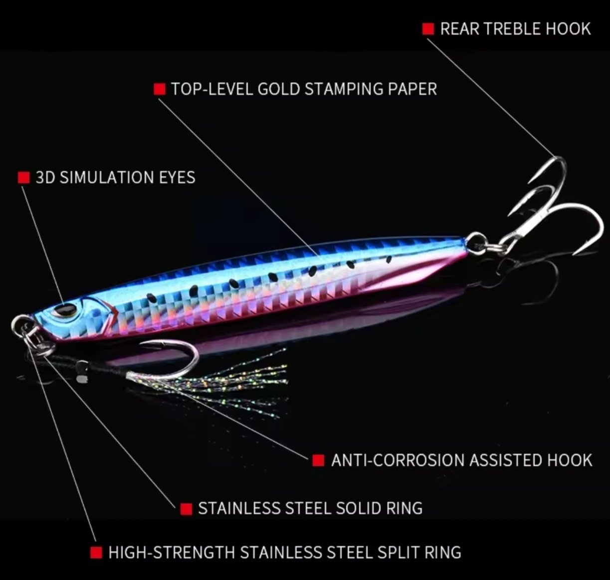 Jig AllBlue DRAGER SSZ 20g /30g /40g /60g – Image 10