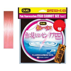 Fluorocarbon Duel Pink FISH CANNOT SEE – 50m