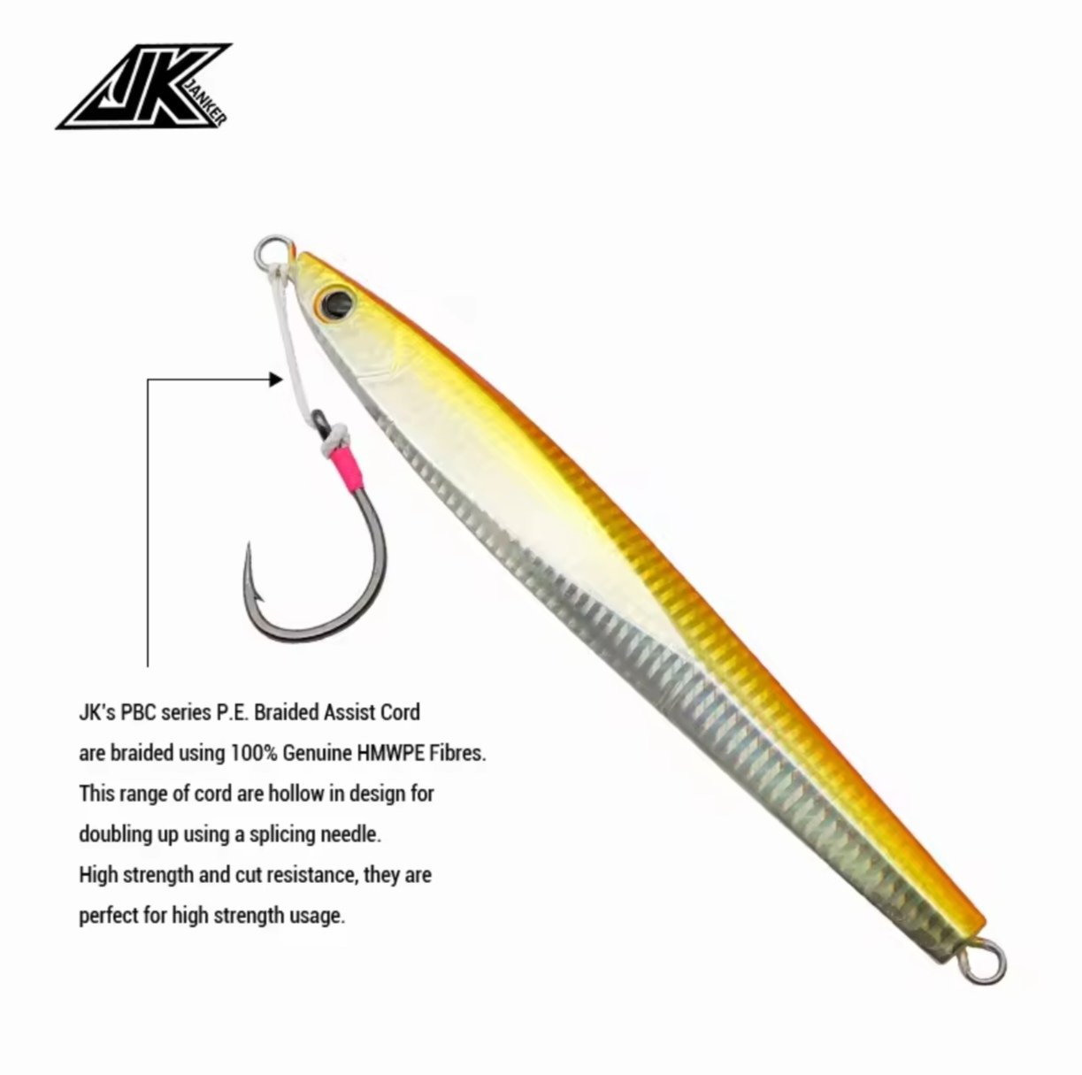 Assist Line Janker PE BRAIDED CORE – PBC – Image 4