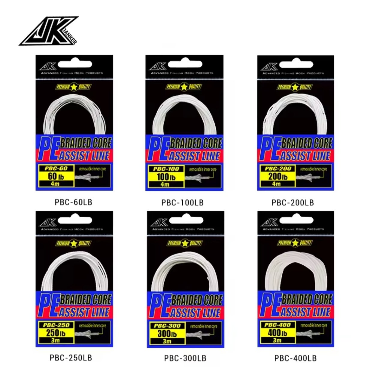 Assist Line Janker PE BRAIDED CORE – PBC