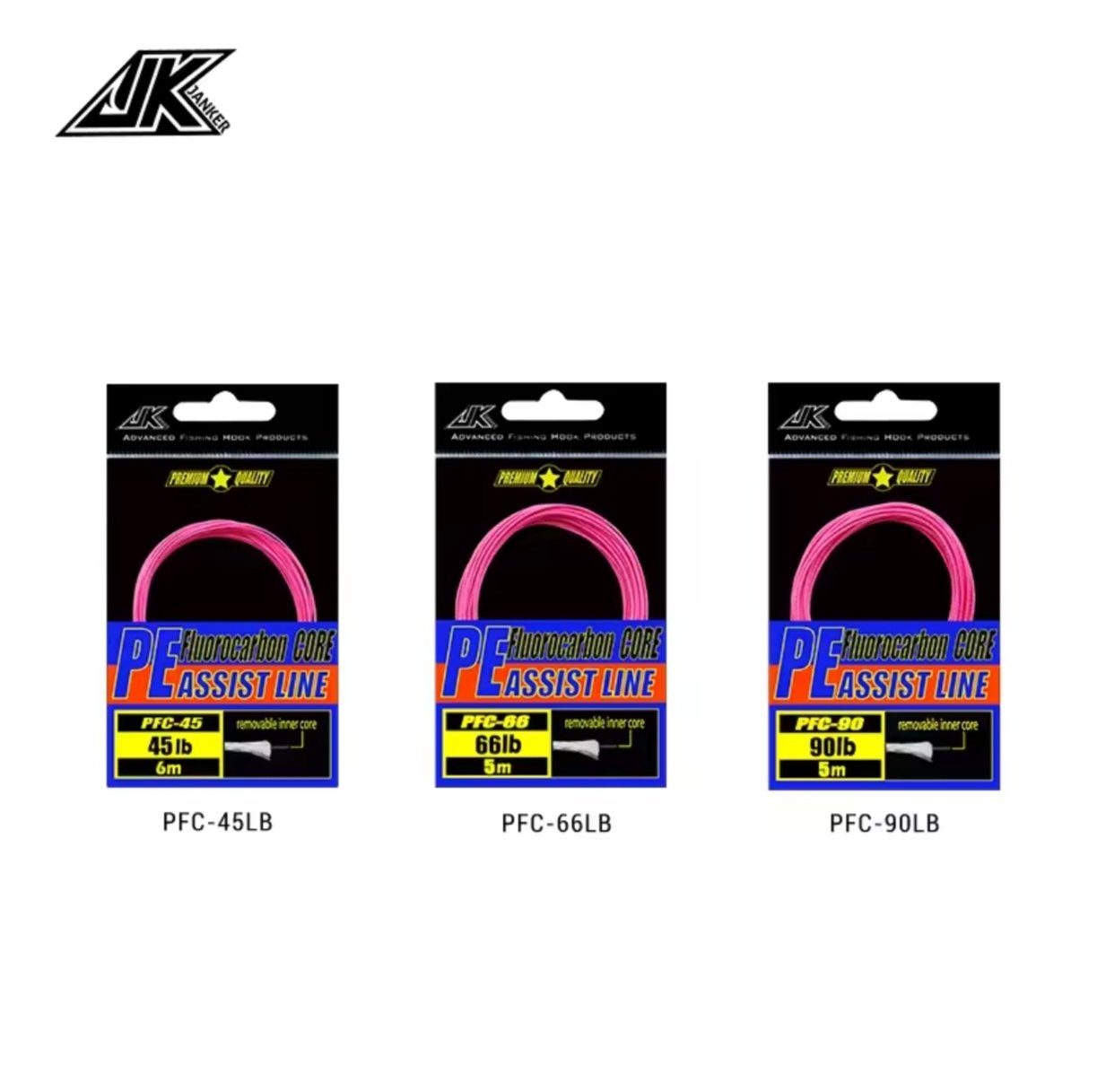 Assist Line Janker PE FLUOROCARBON CORE – PFC