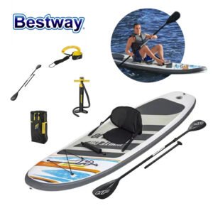Paddle gonflable Bestway White Cap Hydro-Force (Convertible en kayak)