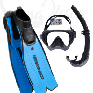 Kit Palmes Cressi Masque Tuba Aqua sub