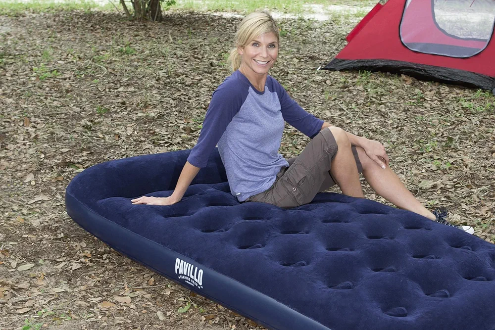 Matelas Gonflable Bestway Pavillo 188 x 99 x 28 cm avec Pompe à Pied Intégrée – Image 3