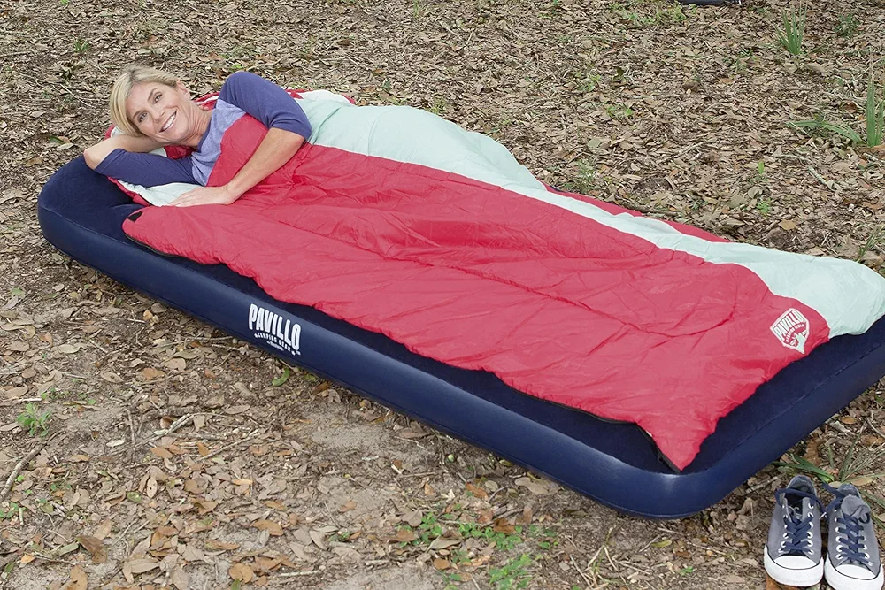 Matelas Gonflable Bestway Pavillo 188 x 99 x 28 cm avec Pompe à Pied Intégrée – Image 4