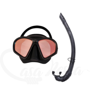 Kit Masque Tuba Mirroir Sans marque