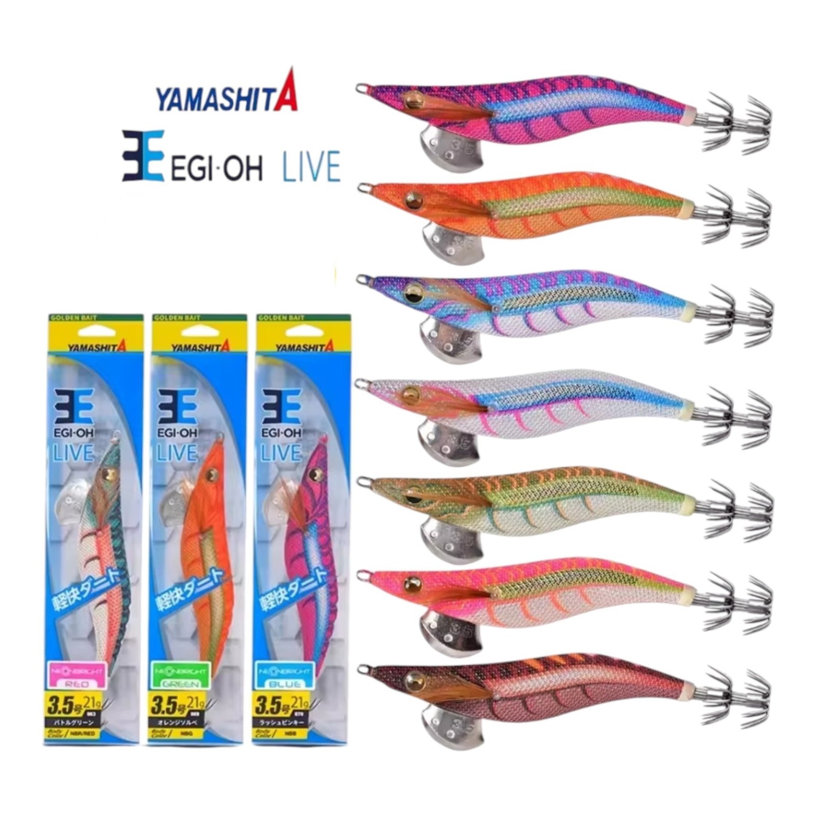 Turlutte Yamashita EGI-OH LIVE 3.5