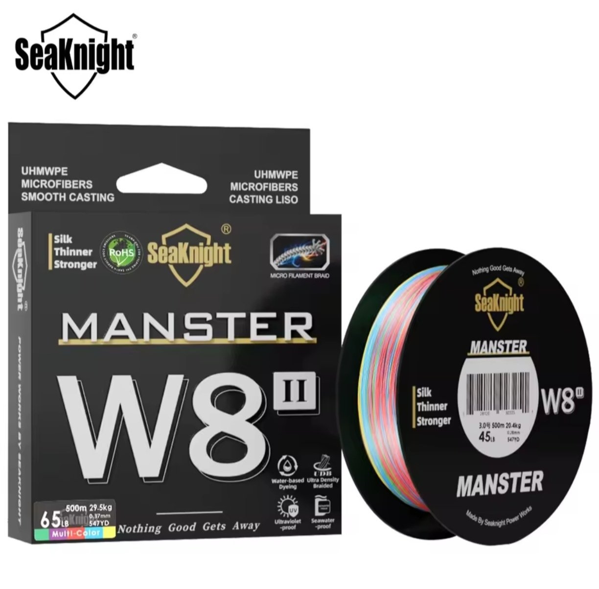 Tresse SeaKnight Manster W8 II 300 m / 500 m